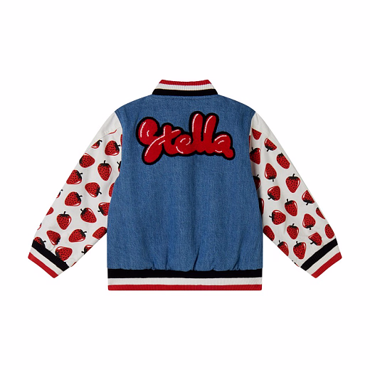 Бомбер Strawberry от бренда Stella McCartney kids