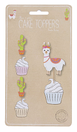 Декор для торта Лама 3 шт от бренда Tim & Puce Factory
