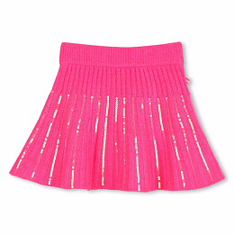 Юбка Pink с золотыми пайетками от бренда Billieblush