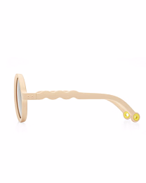 Очки TODDLER Round Sunglasses-Classic Olivio-Desert Sand от бренда Olivio and Co