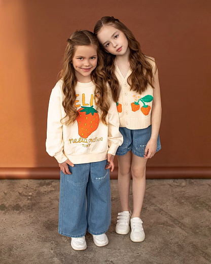 Джинсы GRAPHIC BLUE от бренда Tinycottons