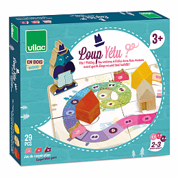 Игра Волк и три поросенка от бренда Vilac