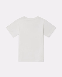 Футболка Milk Logo Graphic от бренда Stella McCartney kids Молочный
