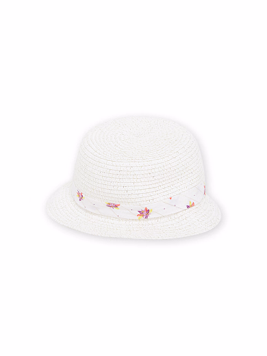 Панама-шляпка белая от бренда DPAM