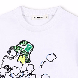 Футболка Not Sorry от бренда Billieblush Белый