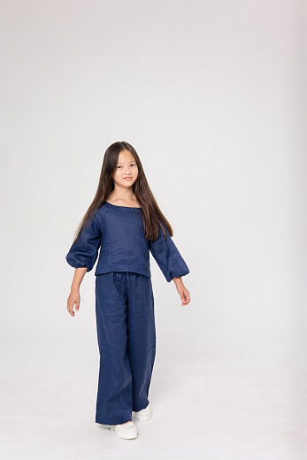 Костюм LINEN Navy от бренда Liqlo