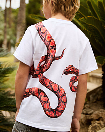 Футболка Rubin Red Snake от бренда MOLO Белый