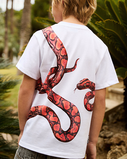Футболка Rubin Red Snake от бренда MOLO Белый