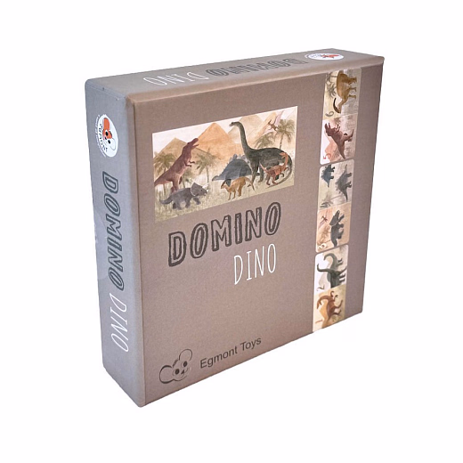 Домино "Динозавры" от бренда Egmont Toys