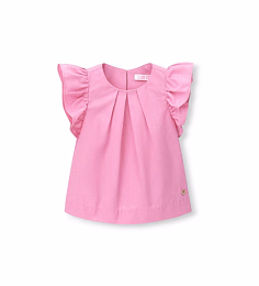 Блуза с воланами на рукавах от бренда Original Marines