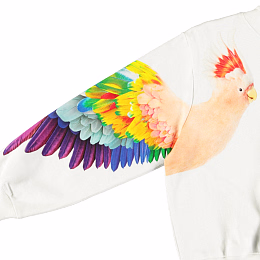 Свитшот Marge Magic Parrots от бренда MOLO