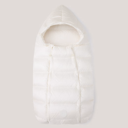 Конверт White с опушкой из натурального меха от бренда Anna Leon