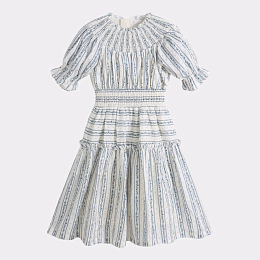 Платье Evelina Blue Stripes от бренда C'ERA UNA VOLTA