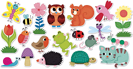 Магниты Сад от бренда Vilac