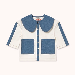 Куртка denim Color block от бренда Tinycottons