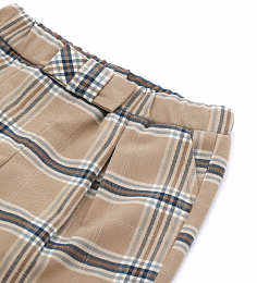 Брюки в клетку с бантом от бренда Original Marines