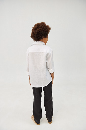 Штаны LINEN Black от бренда Liqlo