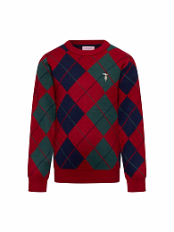 Джемпер Diamonds Red от бренда Trussardi