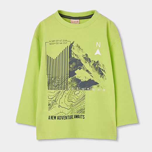 Лонгслив Mountains от бренда Boboli