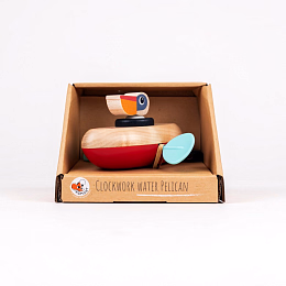 Лодка заводная с пеликаном от бренда Egmont Toys