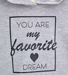 Худи Crop Grey от бренда Original Marines