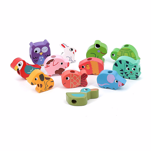 Мозайка-бусы Животный мир от бренда Vilac