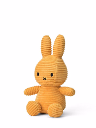 Зайчик Miffy ECO Corduroy yellow от бренда Bon Ton Toys