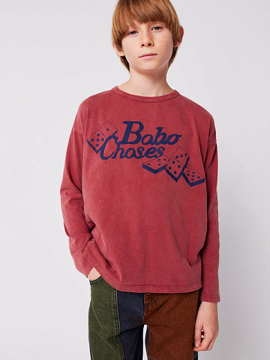 Лонгслив Dominos от бренда Bobo Choses