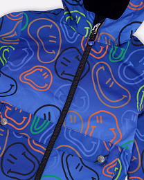 Куртка со смайлами и штаны от бренда Deux par deux