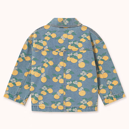 Куртка джинсовая Blooming lemon от бренда Tinycottons