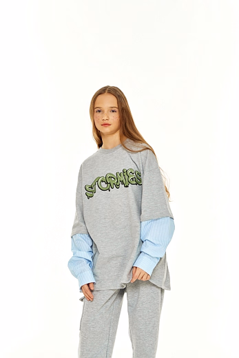 Свитшот Grey Stormies от бренда Stormies