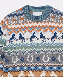 Джемпер Festive Multicolor Wool от бренда Stella McCartney kids