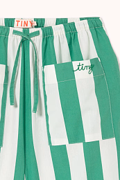 Штаны GREEN STRIPES от бренда Tinycottons