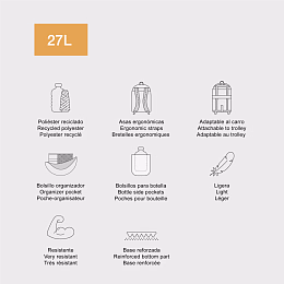 Рюкзак с тремя отделениями Don't Panic от бренда MiquelRius