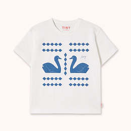 Футболка SWAN от бренда Tinycottons Белый