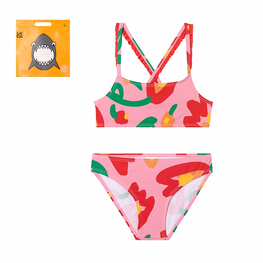 Бикини Floral Print от бренда Stella McCartney kids