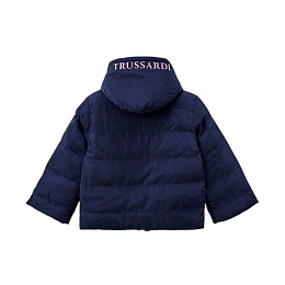 Куртка двусторонняя с цветочным принтом от бренда Trussardi