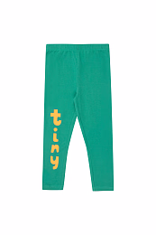 Легинсы однотонные зеленые от бренда Tinycottons