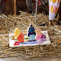 Игра Волк и три поросенка от бренда Vilac