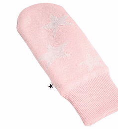 Варежки Snowfall Petal Blush от бренда MOLO