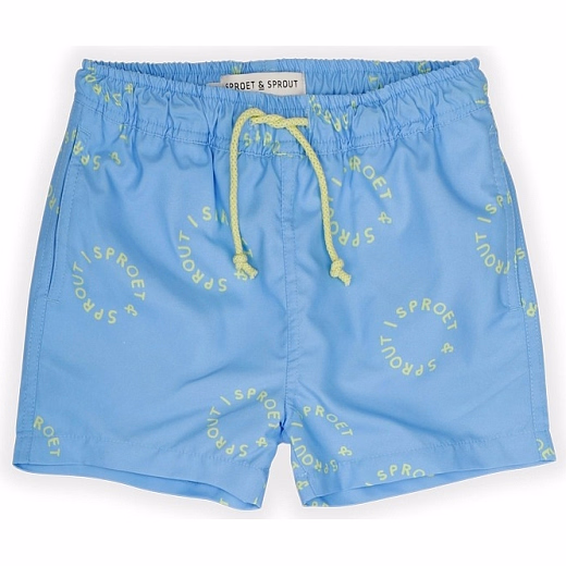 Шорты Sproet Print Breezy blue от бренда Sproet & Sprout