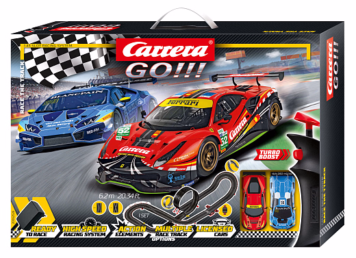 Гоночный трек Carrera Go: Race the Track от бренда Carrera