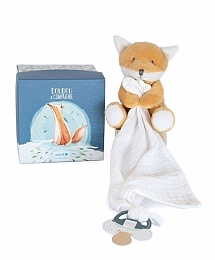 Лисичка с комфортером от бренда Doudou et Compagnie