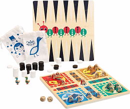 Набор настольных игр от бренда Vilac