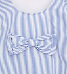 Блузка в полоску с бантом от бренда Original Marines