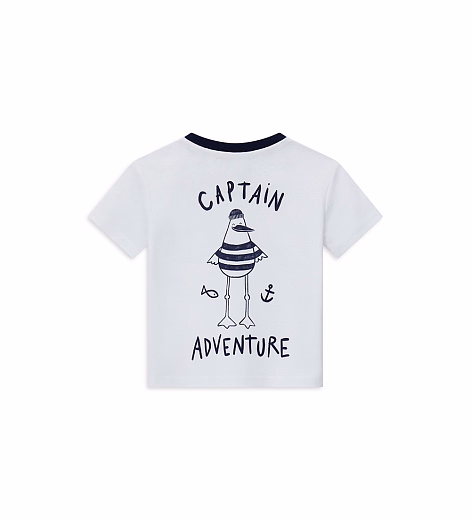 Футболка Captain Adventure от бренда Original Marines Белый