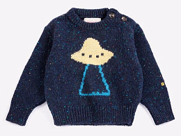 Джемпер Pixel Abduction от бренда Bobo Choses