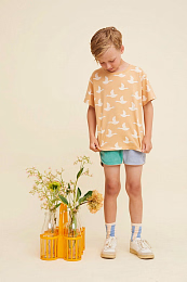 Футболка Goose Print от бренда Sproet & Sprout Бежевый