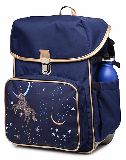 Портфель Ergo с единорогом и звездами от бренда Caramel et Cie