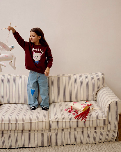 Свитшот Paulette от бренда CHOOCHOO